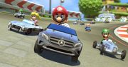 Mercedes za darmo? Jasne, ale tylko w grze wyścigowej Mario Kart 8