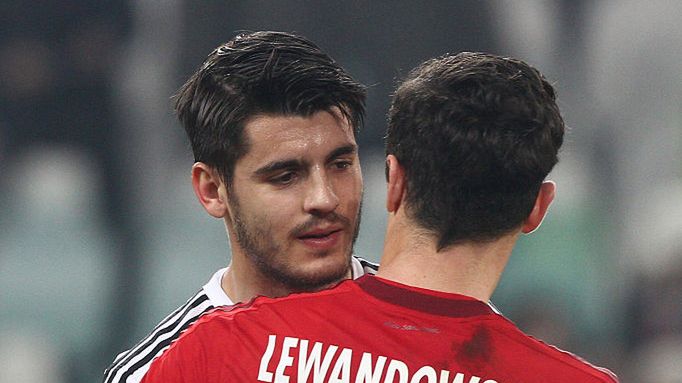 Robert Lewandowski i Alvaro Morata