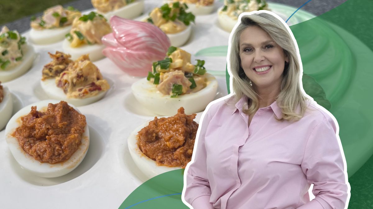 Ewa Wachowicz poleca przepis na jajka faszerowane szynką i serem