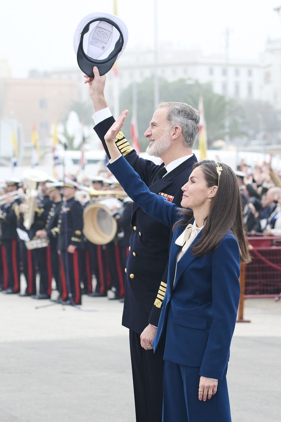 Król Filip i królowa Letizia 