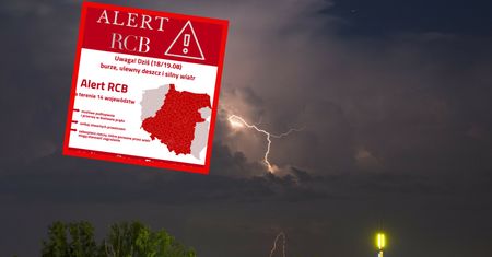 Pogoda będzie bardzo niebezpieczna. Prawie cała Polska na czerwono