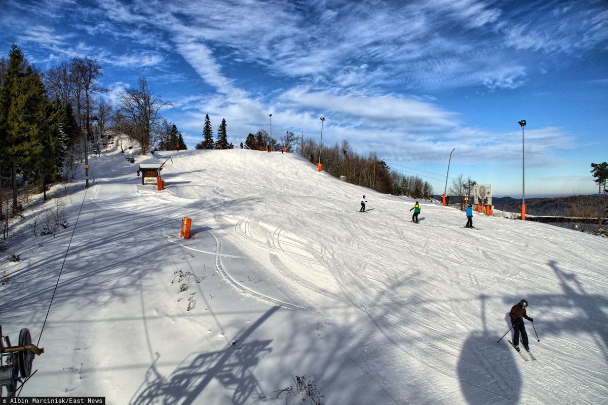 Stok narciarski na Jaworzynie Krynickiej; zdjęcie ilustracyjne 