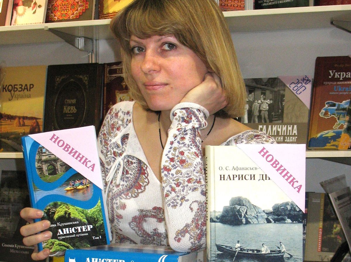 Олена Крушинська на Книжковому Арсеналі у Києві