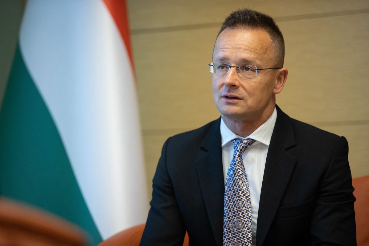Minister spraw zagranicznych Węgier Peter Szijjarto