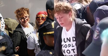Susan Sarandon została ARESZTOWANA za udział w antyizraelskim proteście przed siedzibą ONZ! (WIDEO)