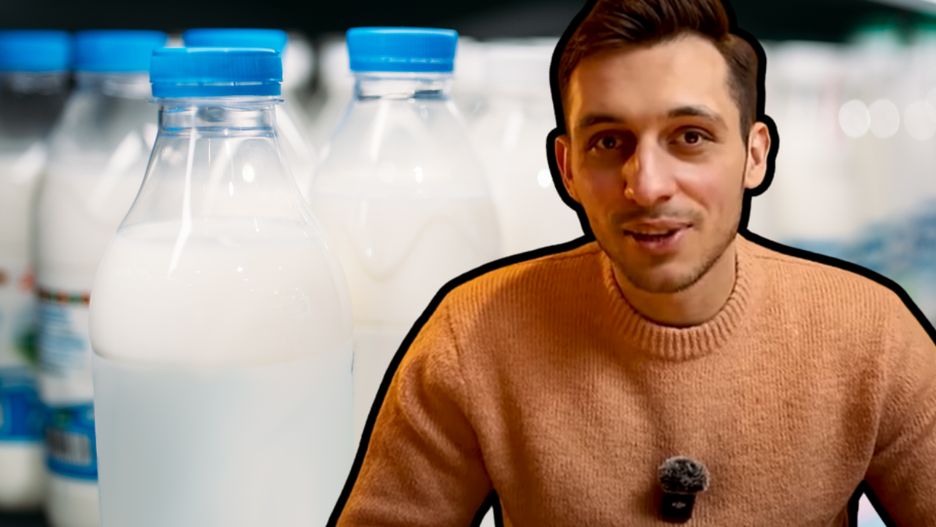Bartek Szemraj nie poleca odtłuszczonego mleka