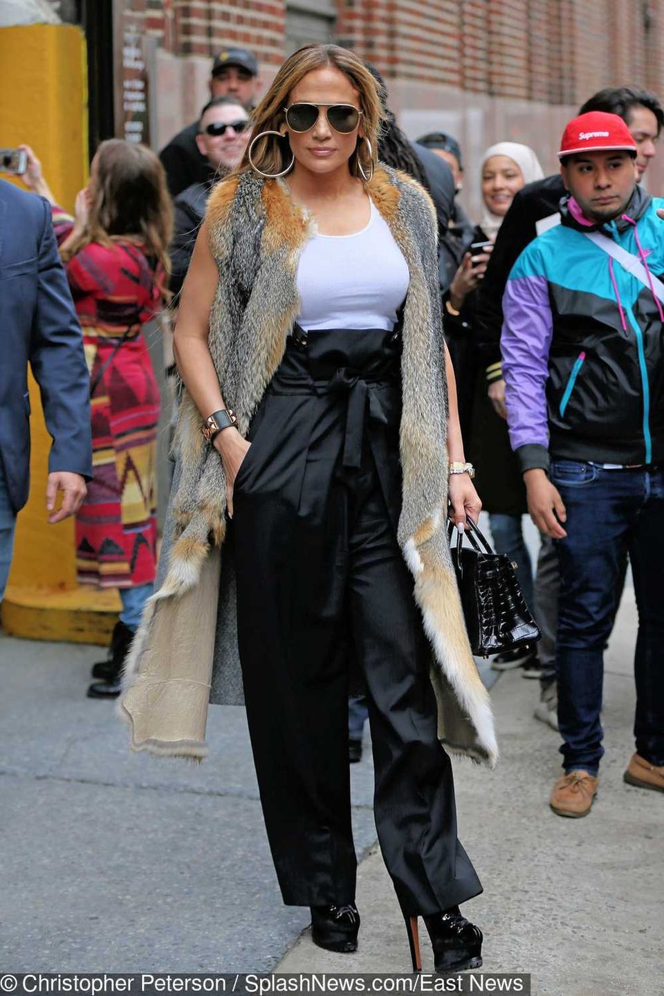 Jennifer Lopez w mega wysokich szpilkach