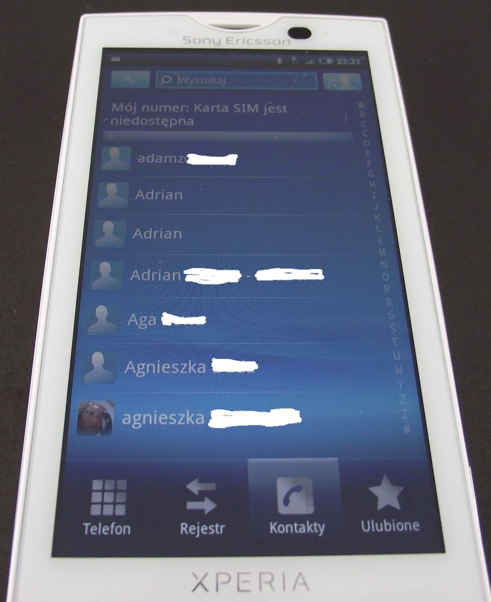 Sony Ericsson Xperia X10 - test cz.2 3