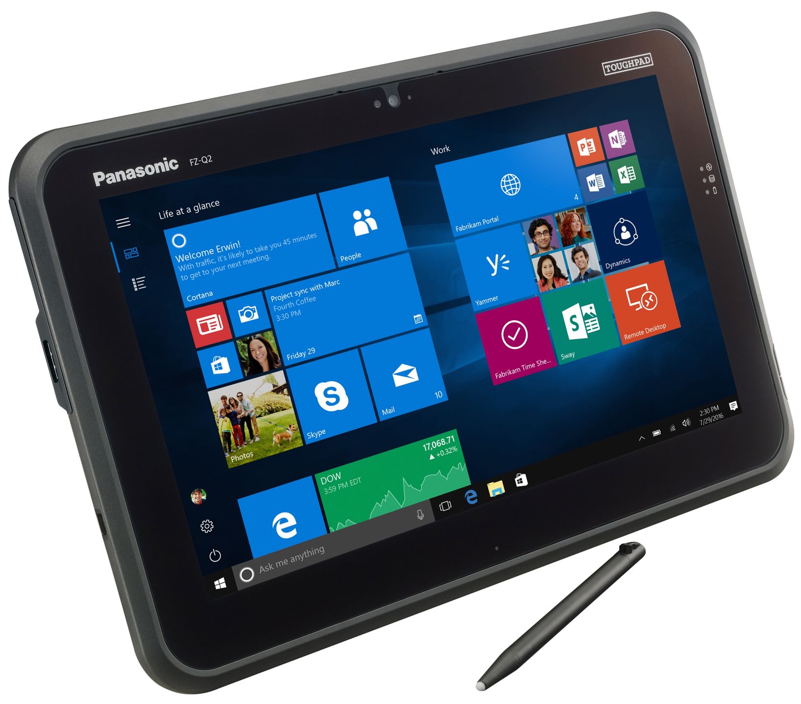 Panasonic Toughpad FZ-Q2: niezwykle wytrzymały konwertowalny laptop 2