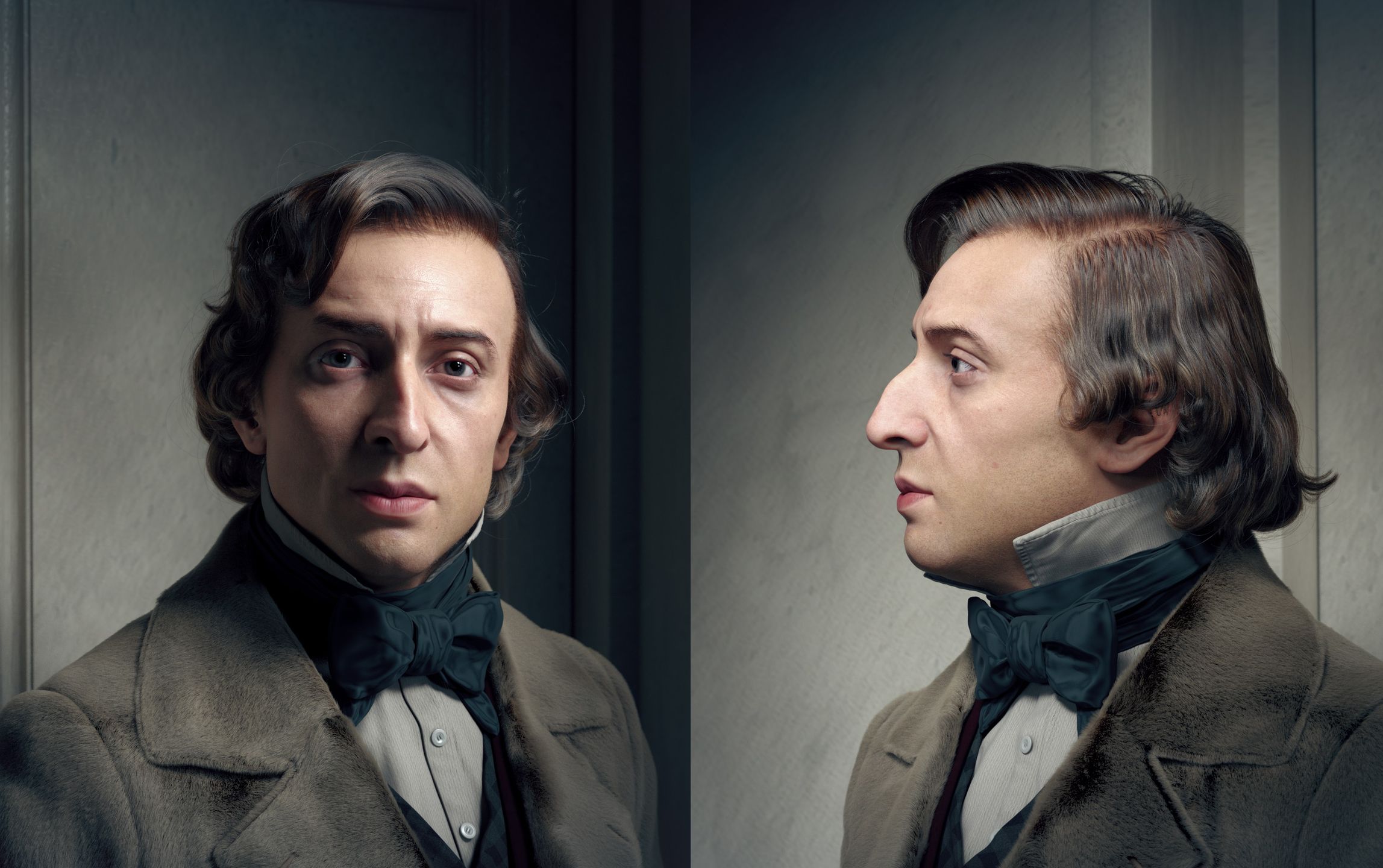 Artysta pokazał, jak mógł wyglądać Fryderyk Chopin. To pierwszy taki portret 2