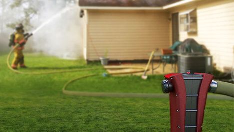 By strażak mógł szybciej gasić 1