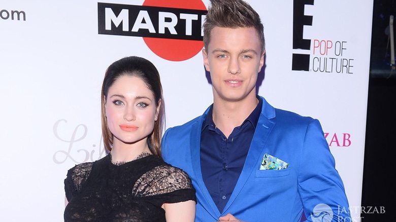 Rafał Jonkisz i Walerija Żurawlewa - impreza oskarowa E! Entertainment, Jastrząb Post i Martini. Stylizacja