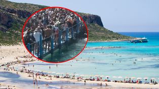 Gigantyczne tłumy na plaży w Europie. Raj stał się "piekłem na ziemi"