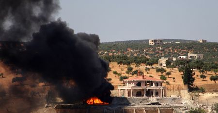 Zginęło 13 osób, są dziesiątki rannych. Rosjanie przeprowadzili nalot na targ w Idlib w Syrii