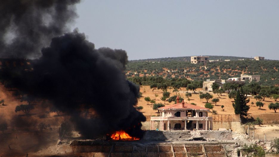 Rosyjski atak na Idlib
