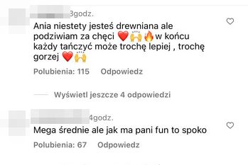 Internauci ostro o noworocznym tańcu Anny Lewandowskiej
