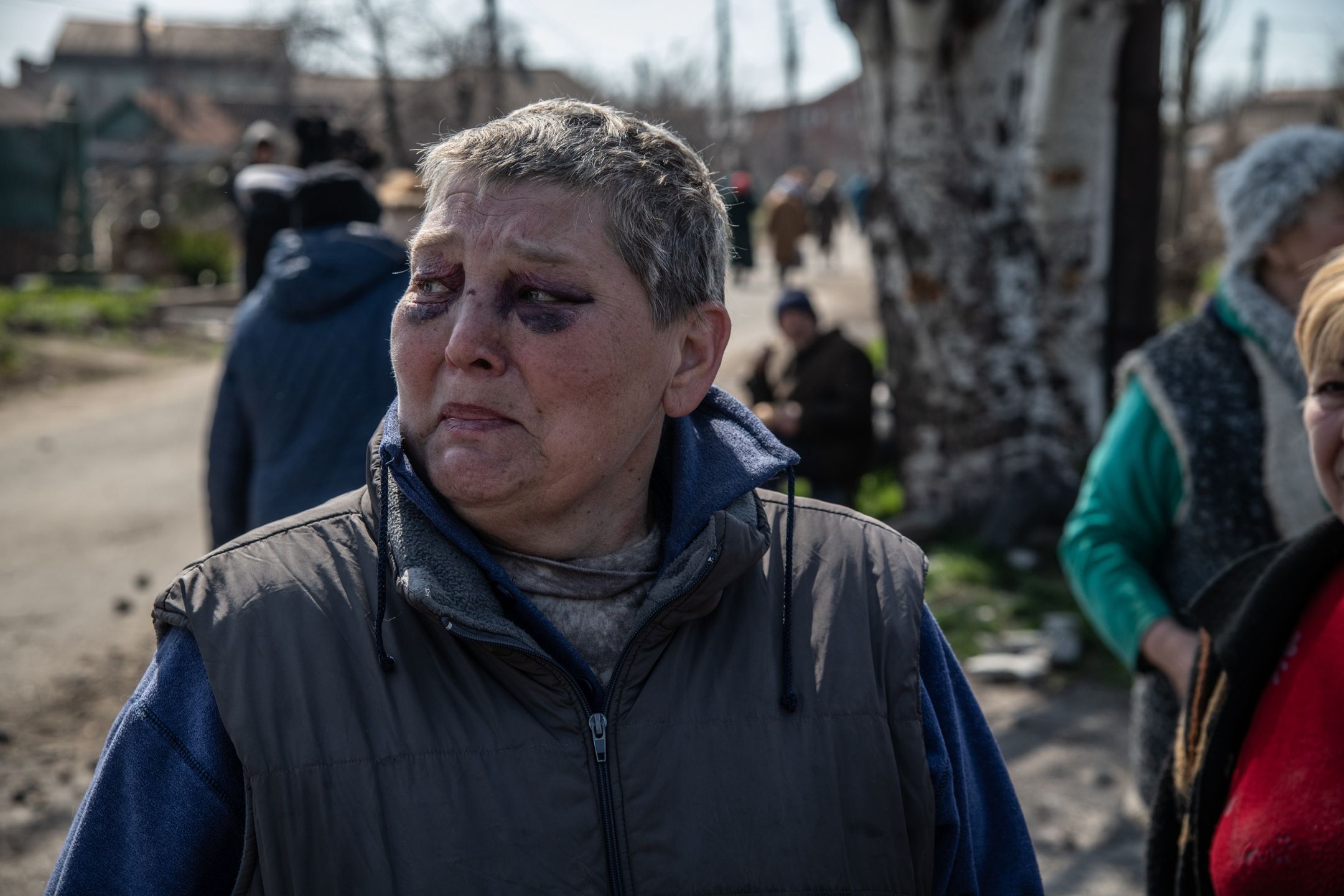 MARIUPOL, UKRAINE - 2022/04/09: (Photo by Maximilian Clarke/SOPA Images/LightRocket via Getty Images)
