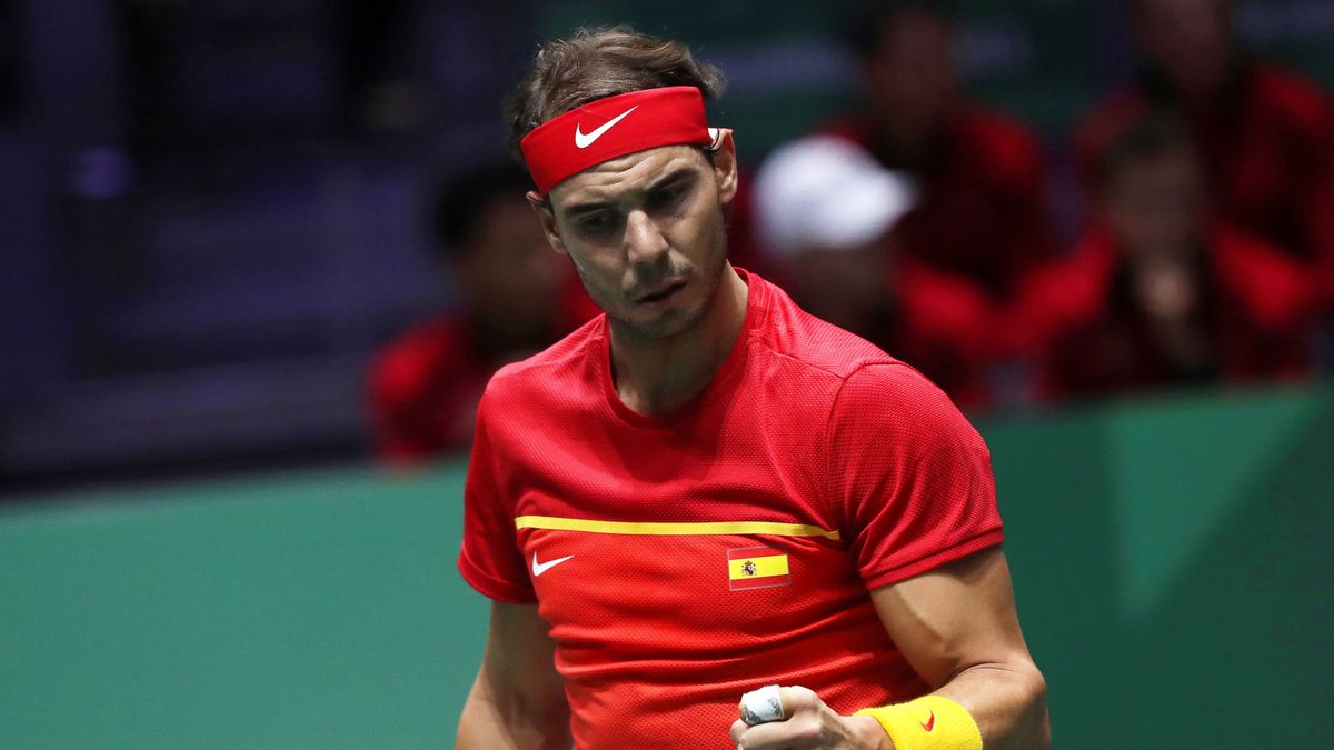PAP/EPA / KIKO HUESCA / Na zdjęciu: Rafael Nadal