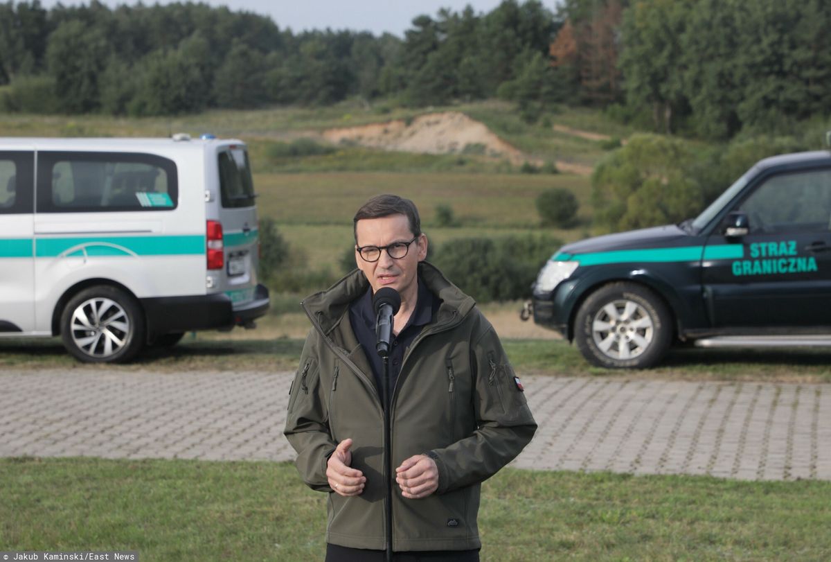 Premier Mateusz Morawiecki na granicy z Białorusią
Jakub Kaminski