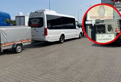 "Nie róbcie mi krzywdy". W takim stanie przewoził autostradą 14 osób