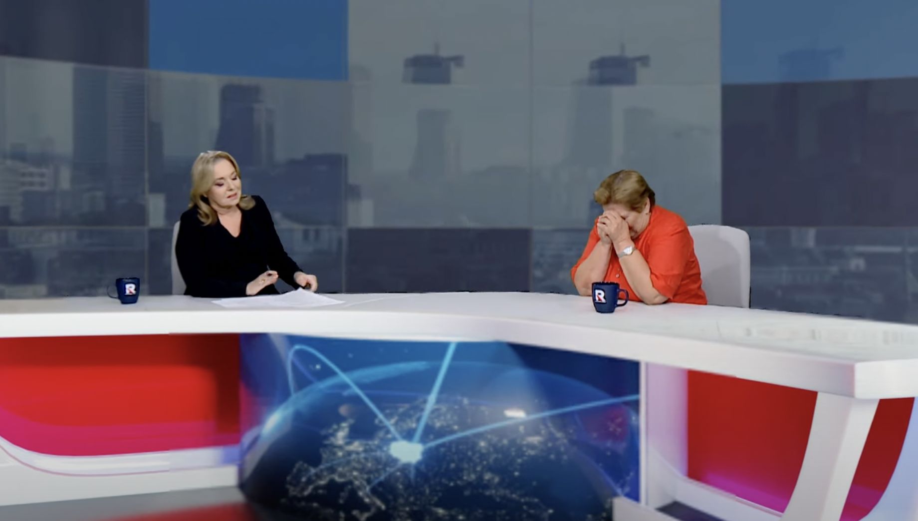 Danuta Holecka uroniła łzę na wizji