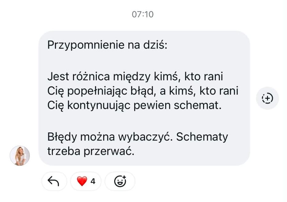 Pola Wiśniewska na kanale nadawczym