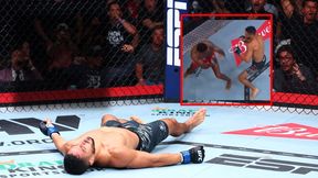 Potężny nokaut na gali UFC. Zawodnik wylądował w szpitalu
