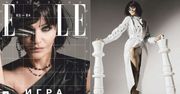 Helena Christensen jako żywy pionek w sesji dla rosyjskiego "Elle"