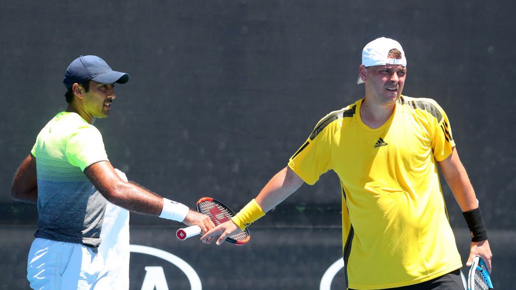 Zdjęcie okładkowe artykułu: Getty Images / Pat Scala / Na zdjęciu: Aisam-ul-Haq Qureshi (z lewej) i Marcin Matkowski (z prawej)