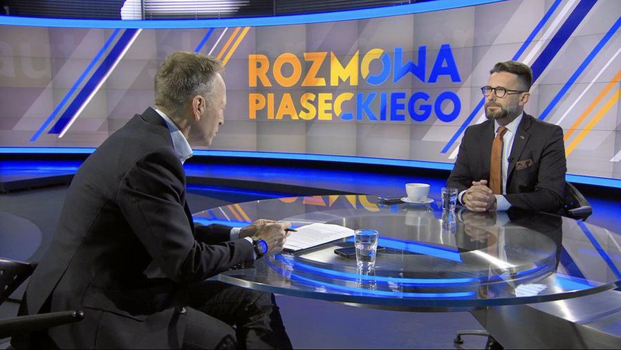 Spięcie Konrada Piaseckiego z Radosławem Foglem