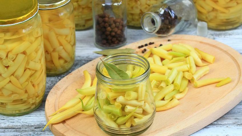 Fasolka szparagowa w puszce bez dodatku soli (produkt i płyn)