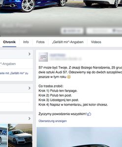 Na Facebooku obiecują... nowe Audi S7