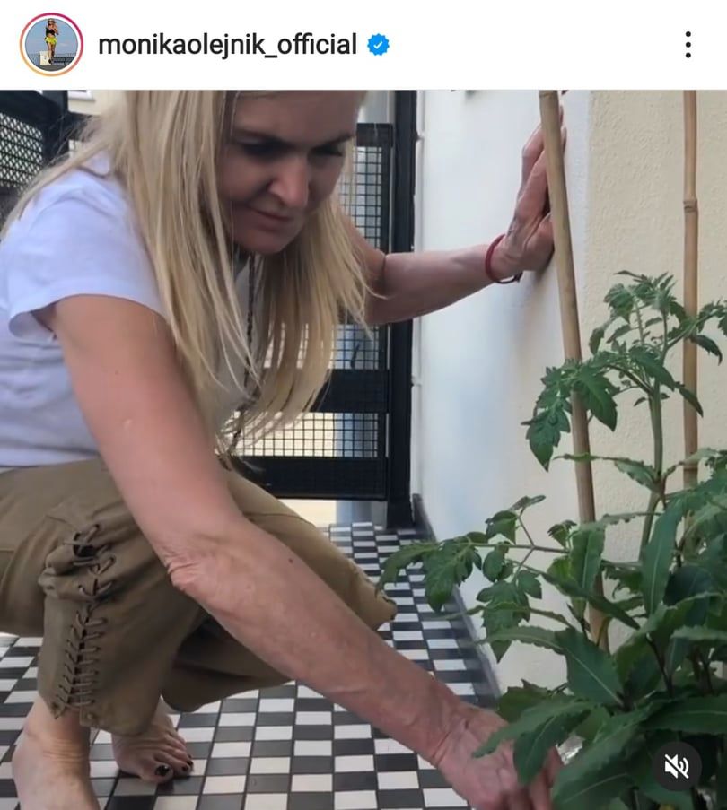 Monika Olejnik - jak mieszka?