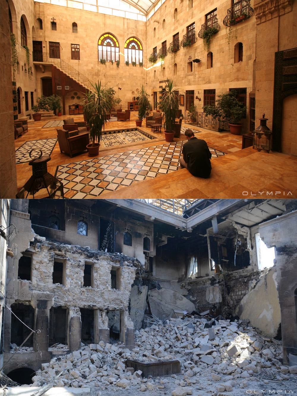Syria przed i po wojnie - przerażające zdjęcia ukazujące zniszczenia i dramat mieszkańców 18