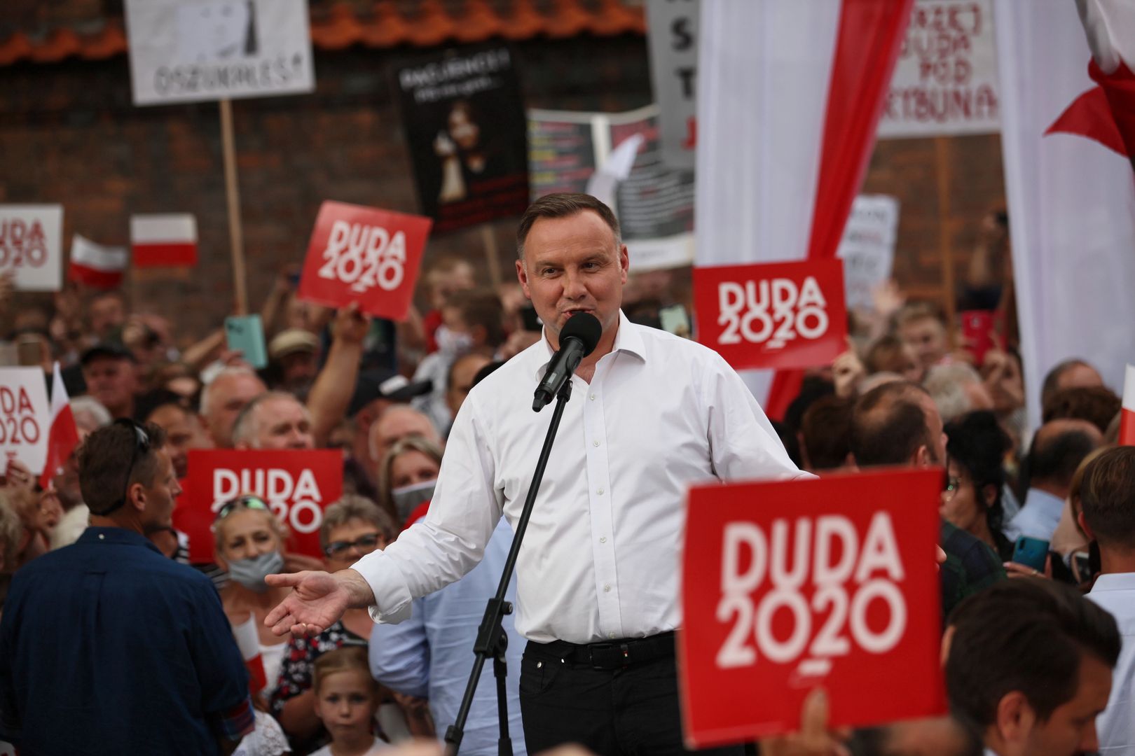 Andrzej Duda w mocnych słowach o debacie TVN. "To gangsterstwo polityczne"