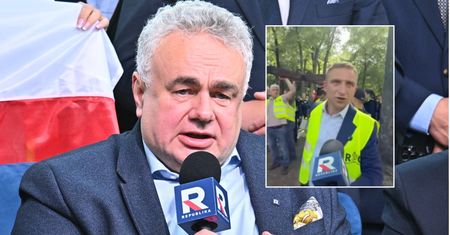 Telewizja Republika banuje reklamy niemieckich firm. W tle zatrzymanie Bąkiewicza w Berlinie