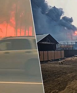 Pożoga w Rosji. Trwa ewakuacja. Wprowadzono stan wyjątkowy