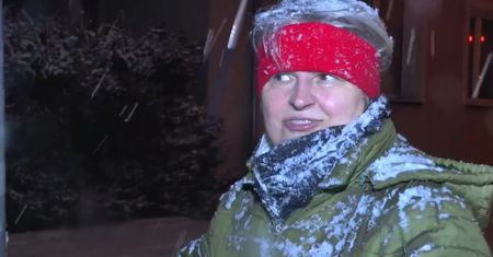 Zima zaskoczyła kierowców. Trudne warunki na drogach w Ostródzie