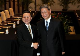 To historyczne rozmowy Chin i Tajwanu