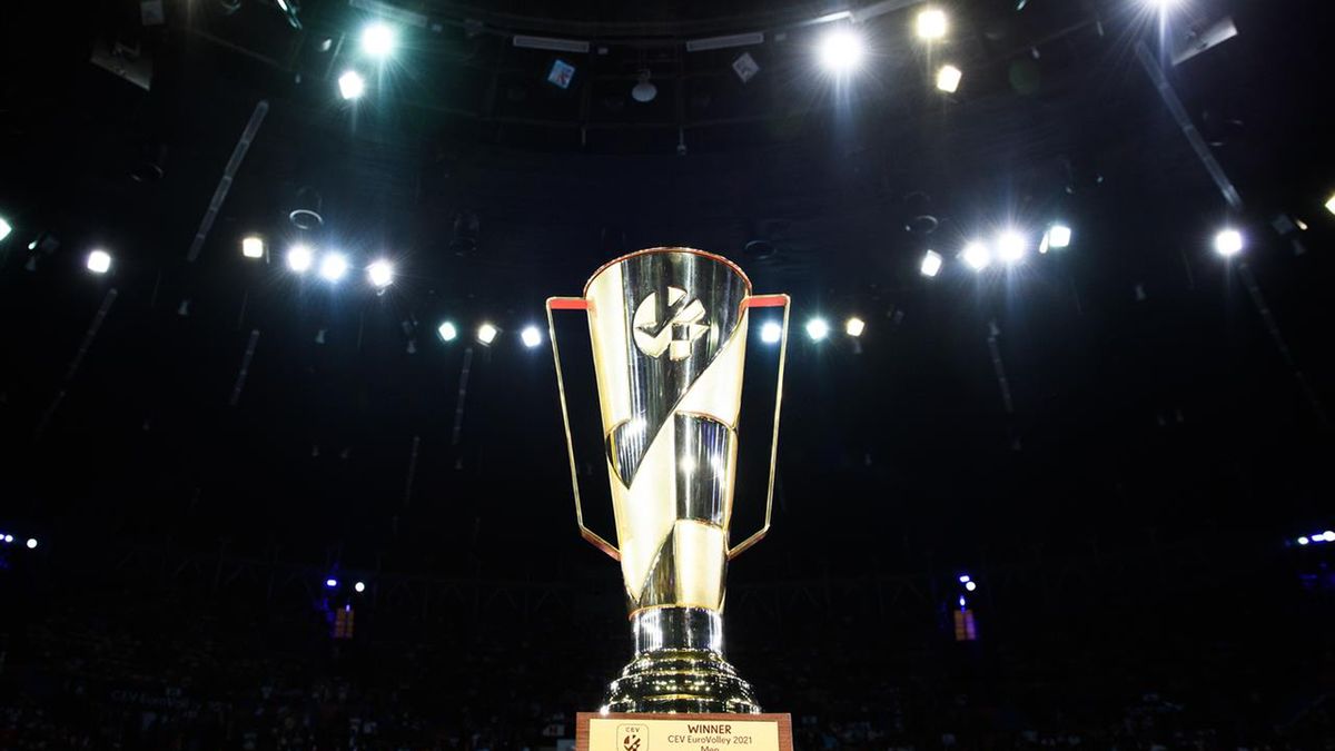 Materiały prasowe / CEV / Trofeum dla triumfatora Mistrzostw Europy