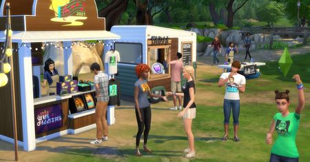 Festiwal muzyczny w The Sims 4. Wystąpią prawdziwy artyści.