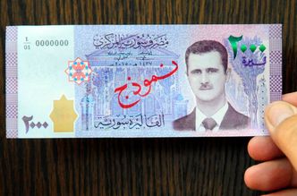 Baszar al-Assad umieścił swoją podobiznę na nowym banknocie
