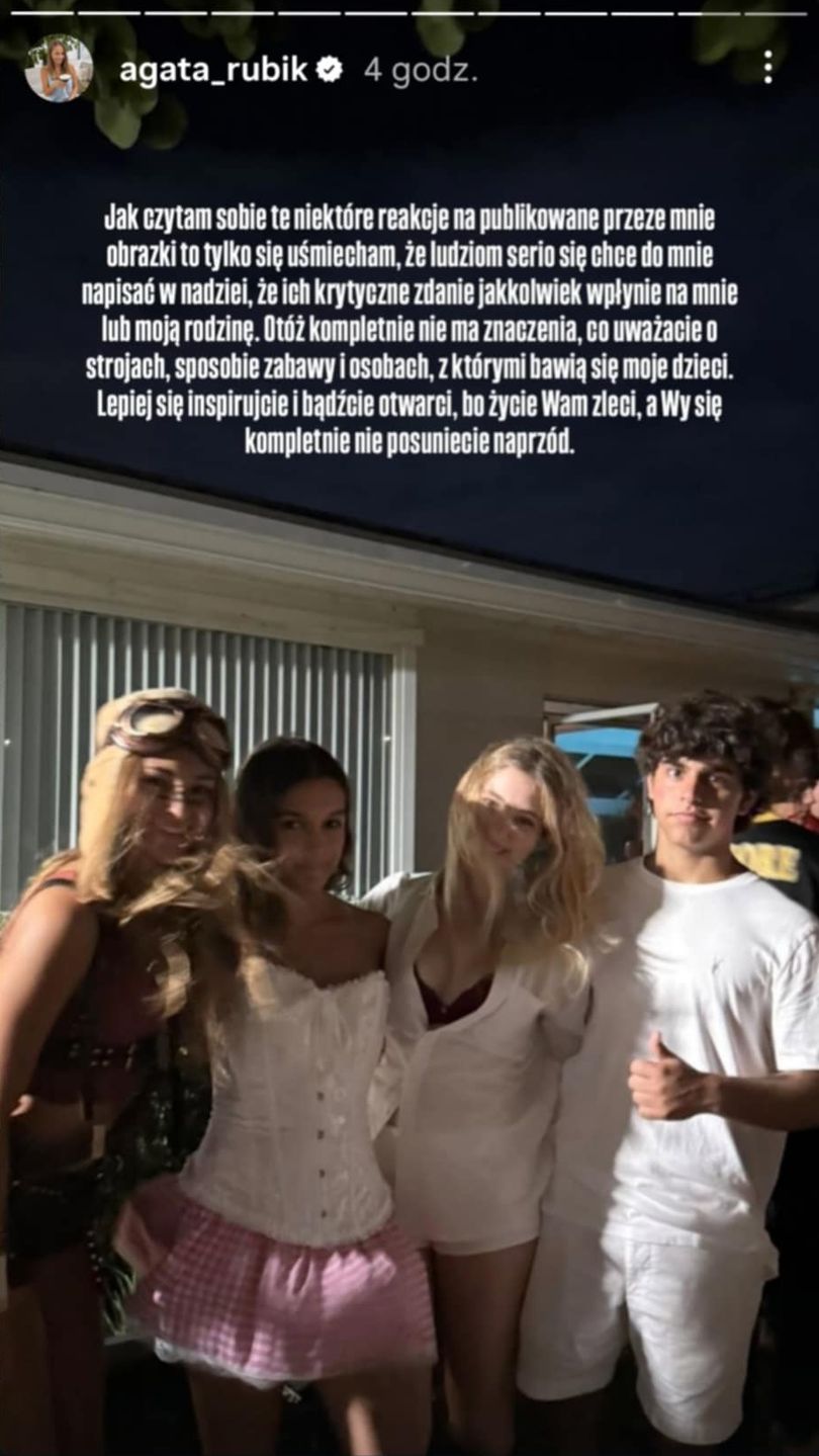 Agata Rubik i jej odezwa do narodu