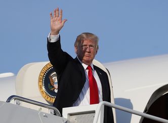 Trump w Polsce. Air Force One poleci na paliwie Lotosu