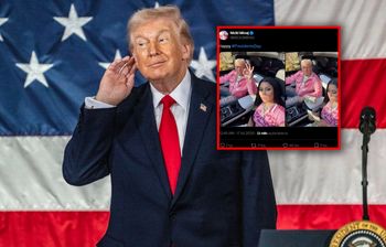 Pokazała "zdjęcie" z Trumpem. Mogła urazić tym męża