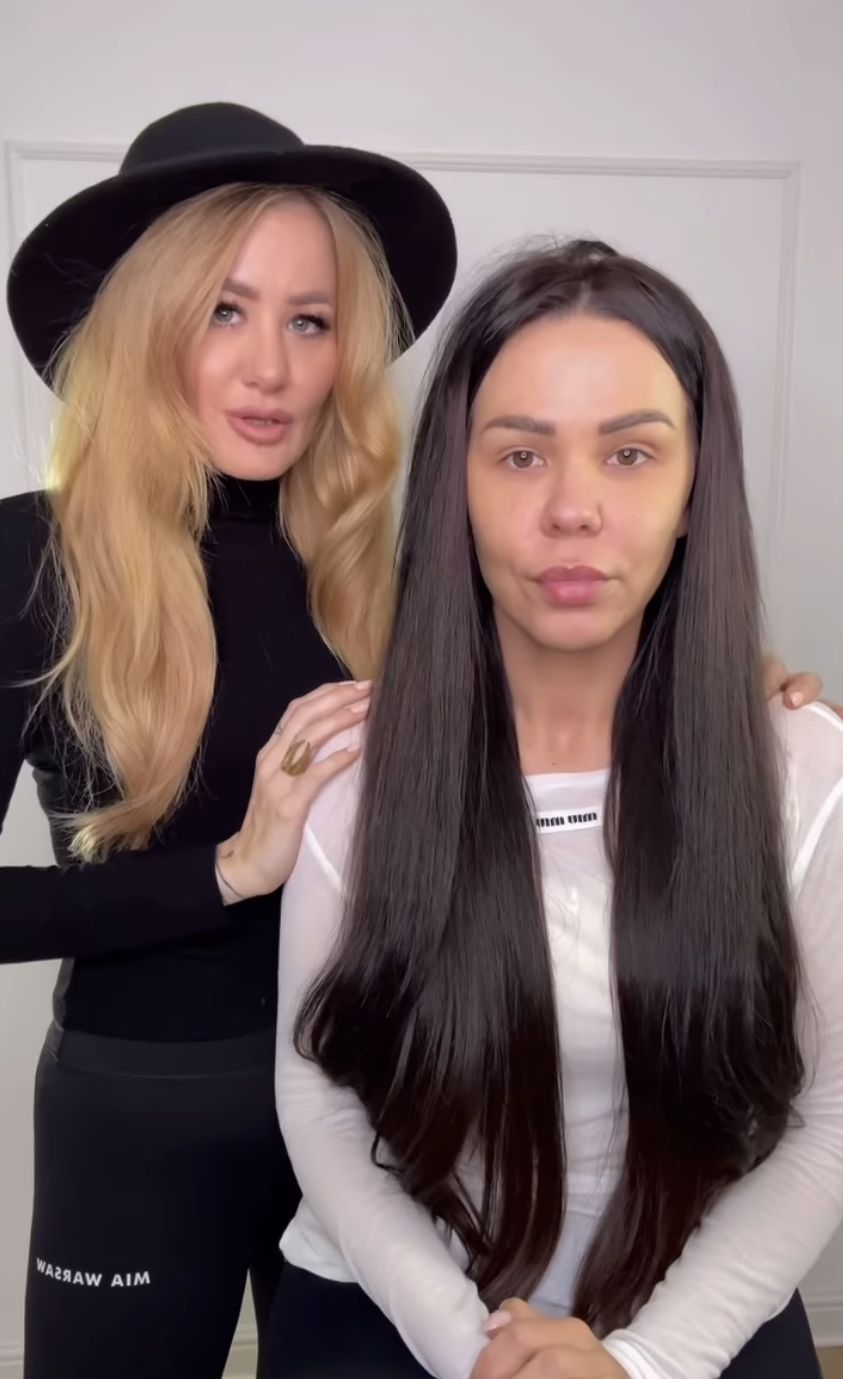 Sylwia Bomba dokazuje z Ewą Mrozowską