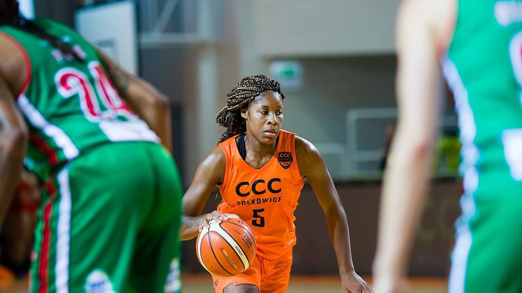 Materiały prasowe / Sebastian Stankiewicz / CCC Polkowice / Na zdjęciu: Bria Holmes 