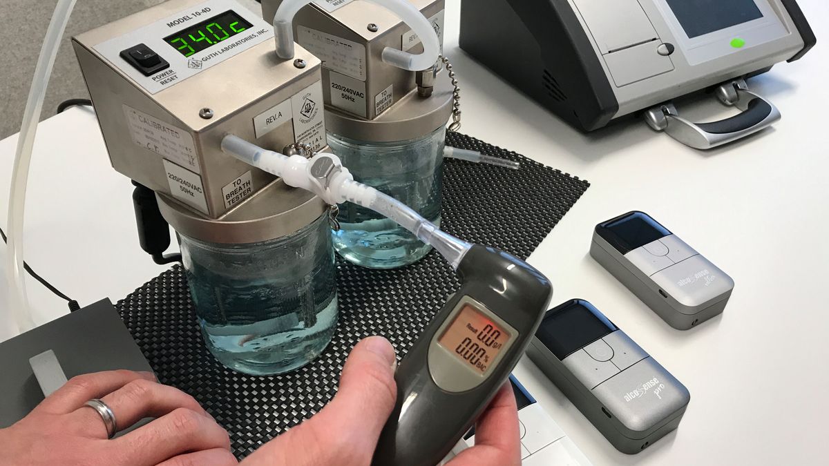 Mój alkomat pokazuje 0,0, ale policyjny sprzęt by się z tym nie zgodził