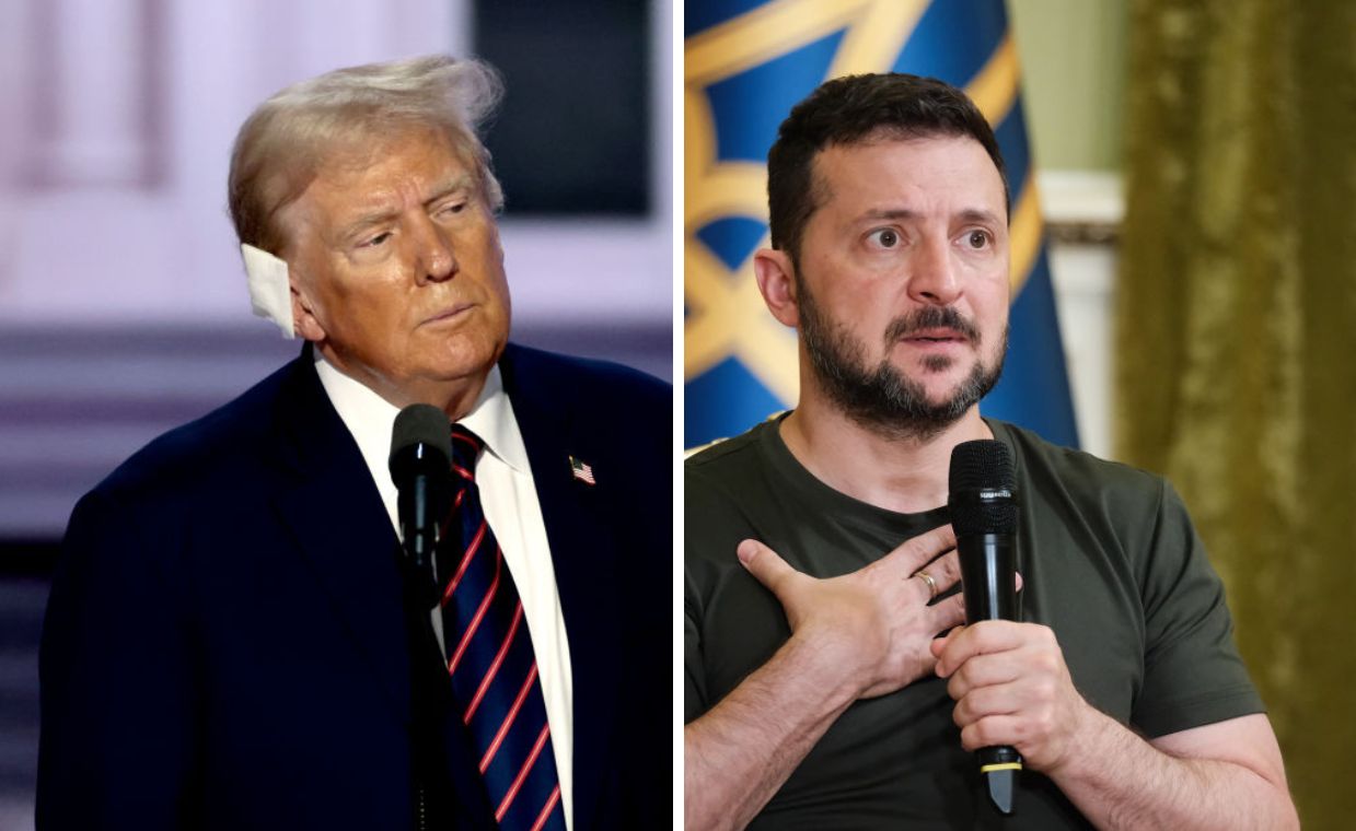 Nocna rozmowa Trump-Zełenski. "Doceniam za wyciągnięcie ręki"