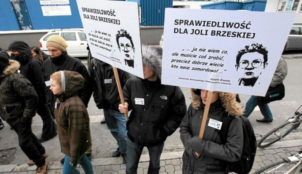 "Kto zatarł ślady morderstwa Jolanty Brzeskiej?" Demonstracja przed KSP